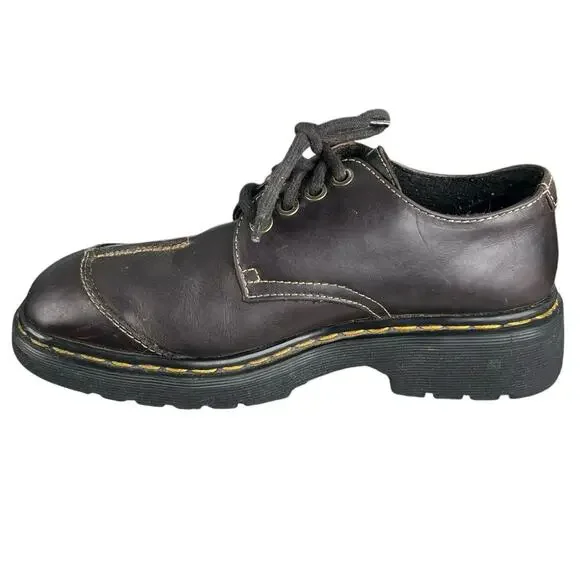 Vintage Dr. Marten’s Unisex Made In England Chunky Oxfords Size UK 8 US M 9 W 10